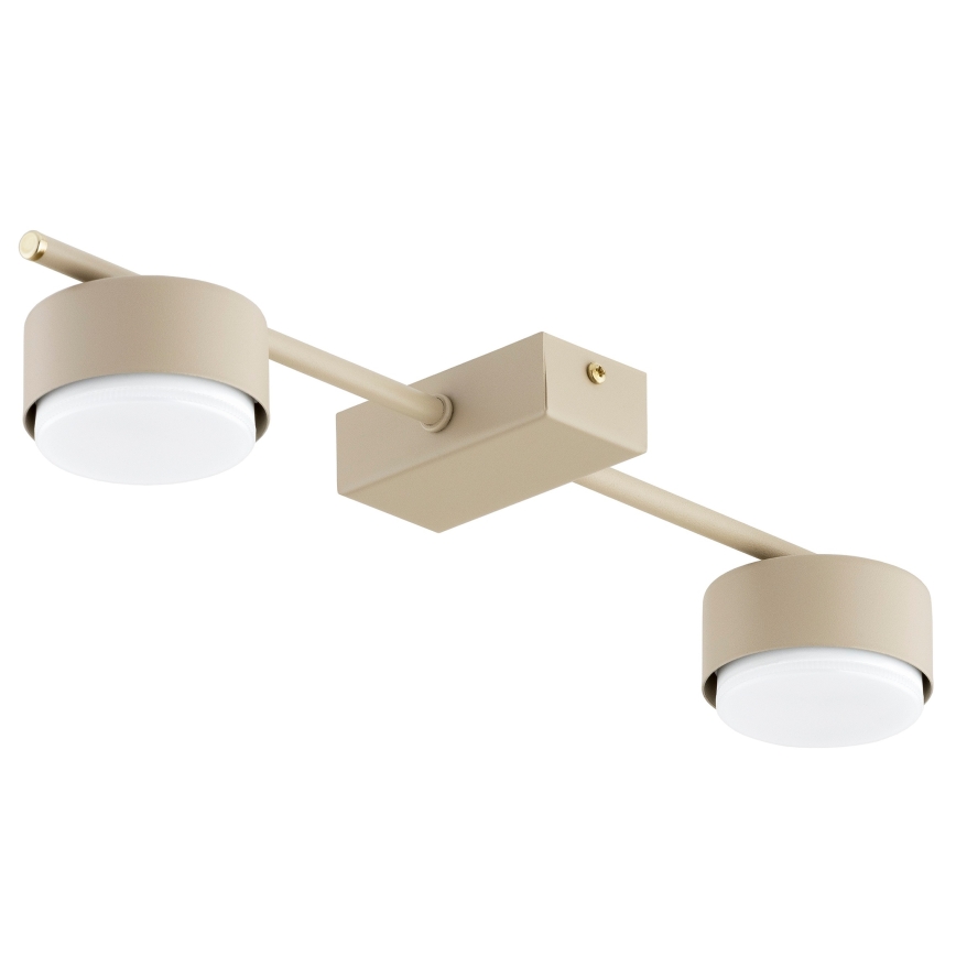 Brilagi - LED RGB+CCT ściemnialna oprawa punktowa MONO 2xGX53/14W/230V 2700-6500K Wi-Fi Tuya beżowa