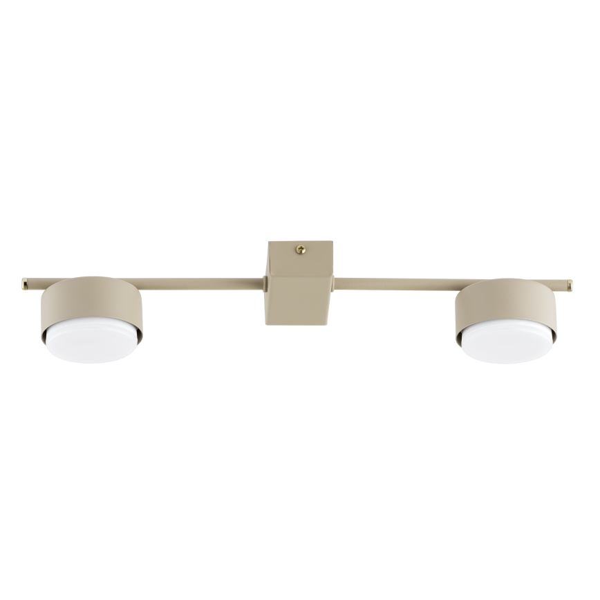 Brilagi - LED RGB+CCT ściemnialna oprawa punktowa MONO 2xGX53/14W/230V 2700-6500K Wi-Fi Tuya beżowa