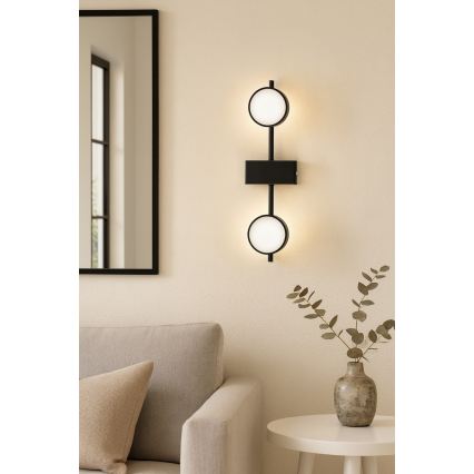 Brilagi - LED RGB+CCT ściemnialna oprawa punktowa MONO 2xGX53/14W/230V 2700-6500K Wi-Fi Tuya czarna