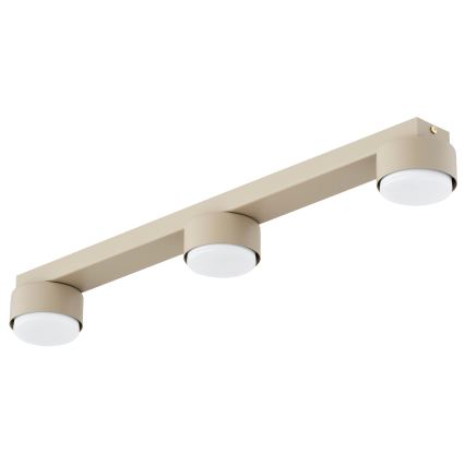 Brilagi - LED RGB+CCT ściemnialna oprawa punktowa MONO 3xGX53/14W/230V 2700-6500K Wi-Fi Tuya beżowa