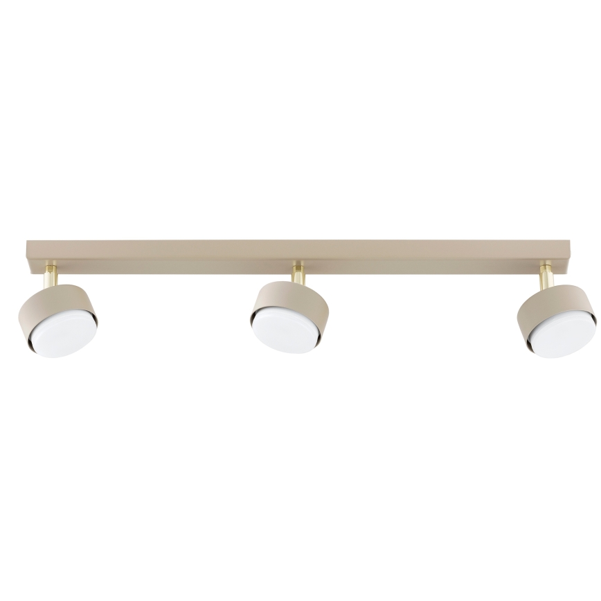Brilagi - LED RGB+CCT ściemnialna oprawa punktowa MONO 3xGX53/14W/230V 2700-6500K Wi-Fi Tuya beżowa