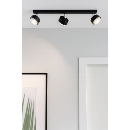 Brilagi - LED RGB+CCT ściemnialna oprawa punktowa MONO 3xGX53/14W/230V 2700-6500K Wi-Fi Tuya czarna
