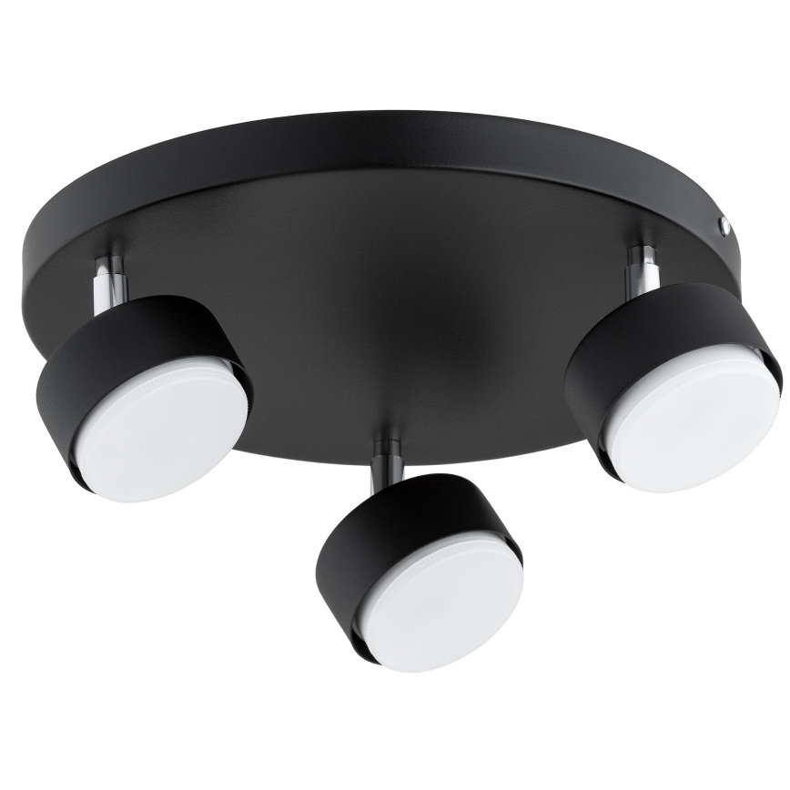 Brilagi - LED RGB+CCT ściemnialna oprawa punktowa MONO 3xGX53/14W/230V 2700-6500K Wi-Fi Tuya czarna