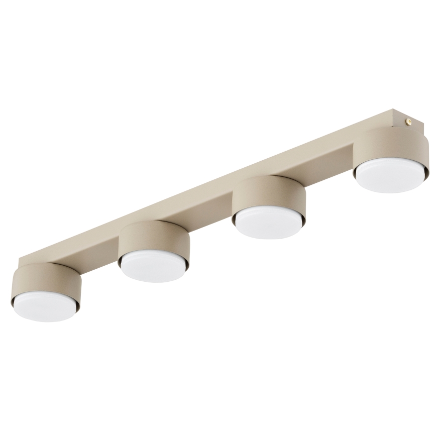 Brilagi - LED RGB+CCT Ściemnialna oprawa punktowa MONO 4xGX53/14W/230V 2700-6500K Wi-Fi Tuya beżowa