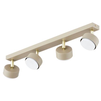 Brilagi - LED RGB+CCT ściemnialna oprawa punktowa MONO 4xGX53/14W/230V 2700-6500K Wi-Fi Tuya beżowa