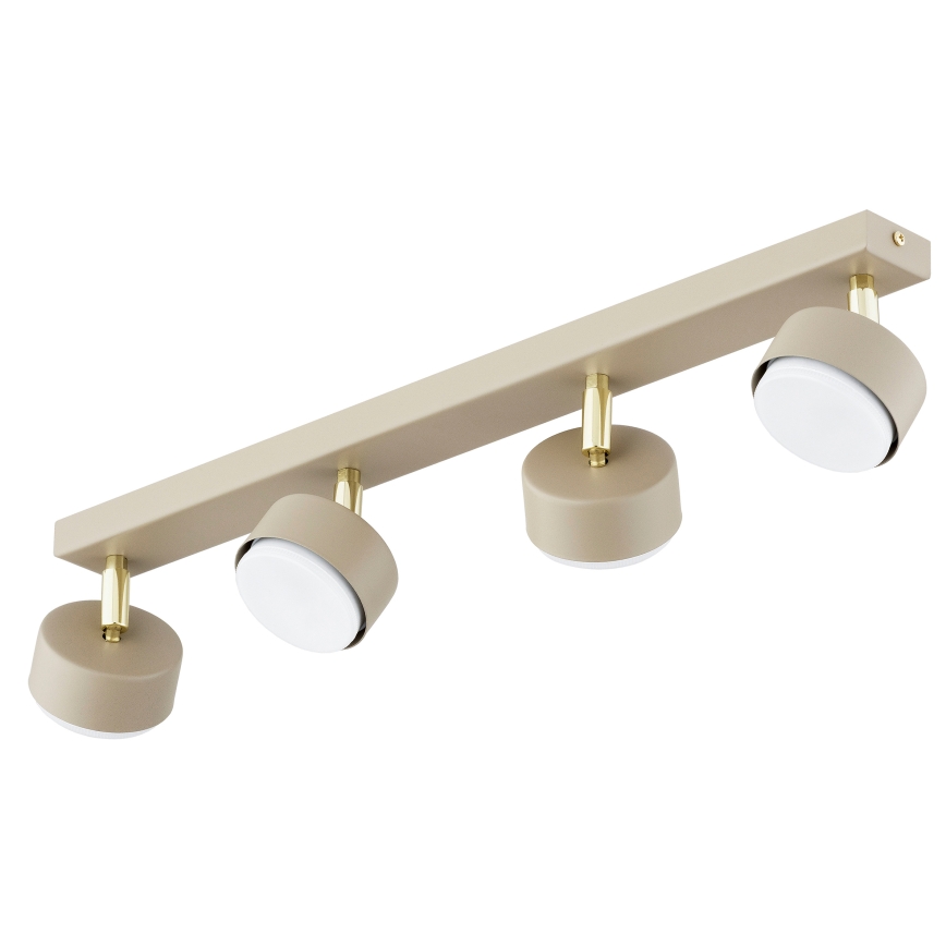 Brilagi - LED RGB+CCT ściemnialna oprawa punktowa MONO 4xGX53/14W/230V 2700-6500K Wi-Fi Tuya beżowa