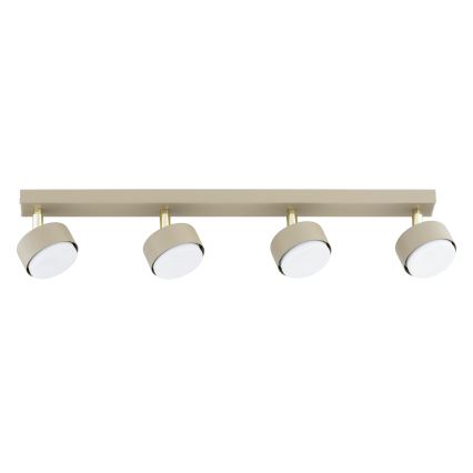 Brilagi - LED RGB+CCT ściemnialna oprawa punktowa MONO 4xGX53/14W/230V 2700-6500K Wi-Fi Tuya beżowa