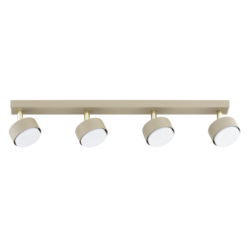 Brilagi - LED RGB+CCT ściemnialna oprawa punktowa MONO 4xGX53/14W/230V 2700-6500K Wi-Fi Tuya beżowa