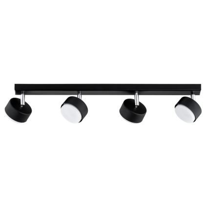 Brilagi - LED RGB+CCT ściemnialna oprawa punktowa MONO 4xGX53/14W/230V 2700-6500K Wi-Fi Tuya czarna