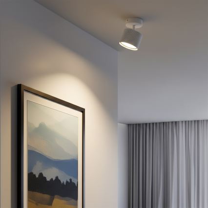 Brilagi - LED RGB+CCT ściemnialna oprawa punktowa STRIPY 1xGX53/14W/230V 2700-6500K Wi-Fi Tuya biała