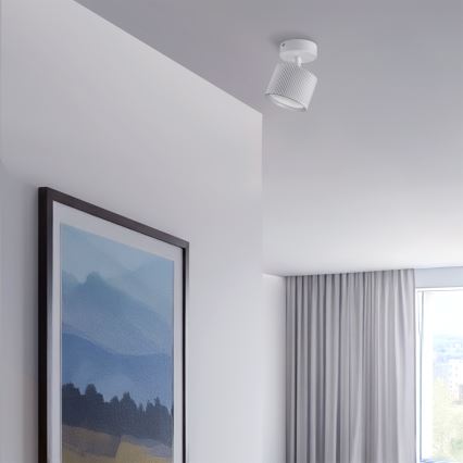 Brilagi - LED RGB+CCT ściemnialna oprawa punktowa STRIPY 1xGX53/14W/230V 2700-6500K Wi-Fi Tuya biała