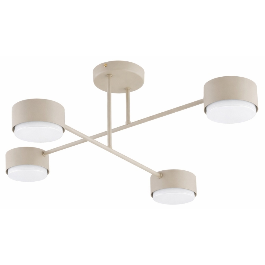 Brilagi - LED RGB+CCT Ściemnialny przysufitowy żyrandol MONO 4xGX53/14W/230V 2700-6500K Wi-Fi Tuya czarny