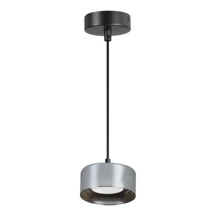 Brilagi - LED RGB+CCT ściemnialny żyrandol na przewodzie AURA LUX 1xGX53/14W/230V 2700-6500K Wi-Fi Tuya czarny/przydymiony