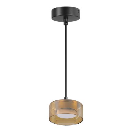 Brilagi - LED RGB+CCT ściemnialny żyrandol na lince AURA LUX 1xGX53/14W/230V 2700-6500K Wi-Fi Tuya czarny/złoty