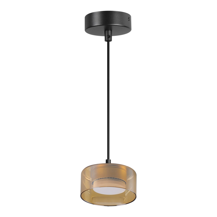Brilagi - LED RGB+CCT ściemnialny żyrandol na lince AURA LUX 1xGX53/14W/230V 2700-6500K Wi-Fi Tuya czarny/złoty
