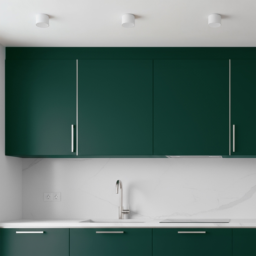 Brilagi - LED RGB+CCT ściemnialna oprawa punktowa SMOOTH 1xGX53/14W/230V 2700-6500K Wi-Fi Tuya biała