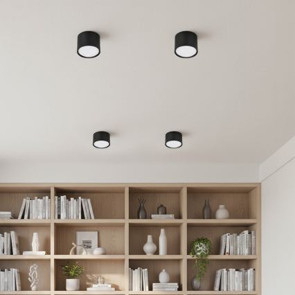 Brilagi - LED RGB+CCT ściemnialna oprawa punktowa SMOOTH 1xGX53/14W/230V 2700-6500K Wi-Fi Tuya czarna