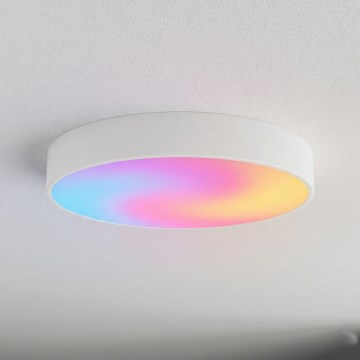 Brilagi - LED RGBW Ściemnialna lampa sufitowa CLARE 4xE27/9W/230V 2700-6500K śr. 50 cm Wi-Fi biała