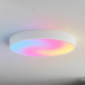 Brilagi - LED RGBW ściemnialna lampa sufitowa CLARE 5xE27/9W/230V 2700-6500K śr. 60 cm Wi-Fi biała
