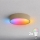 Brilagi - LED RGBW ściemnialna lampa sufitowa do łazienki CLARE 2xE27/9W/230V 2700-6500K śr. 30 cm IP54 Wi-Fi beżowa