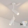Brilagi - LED RGBW ściemnialna lampa sufitowa na pręcie BRANCH 2xGU10/6,5W/230V 2700-6500K biała