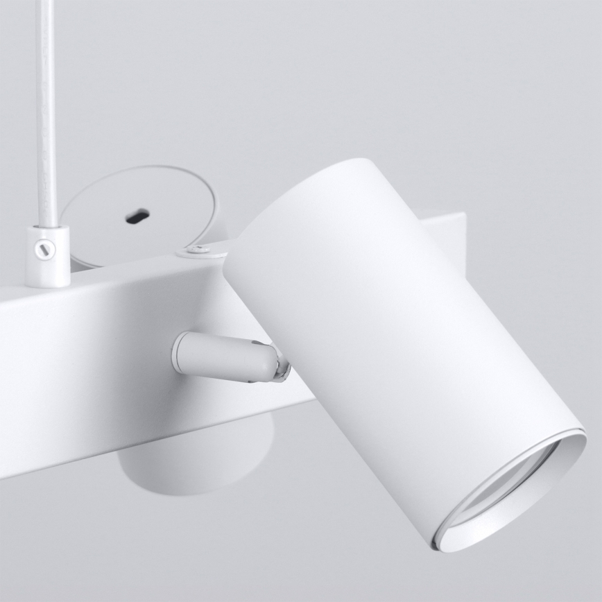 Brilagi - LED RGBW ściemnialny żyrandol na lince SELE 4xGU10/6,5W/230V 2700-6500K biały