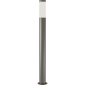 Brilagi - LED RGBW ściemnialna lampa zewnętrzna ELIA 1xE27/6,5W/230V 2700-6500K IP44 Wi-Fi 100 cm matowy chrom