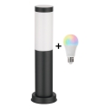 BRILAGI - LED RGBW ściemnialna lampa zewnętrzna NOVA 1xE27/12W/230V 2700-6500K IP44 40 cm czarna