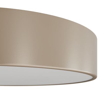 Brilagi - LED RGBW ściemnialna lampa sufitowa do łazienki CLARE 3xE27/9W/230V 2700-6500K Ø 40 cm IP54 Wi‑Fi beżowa