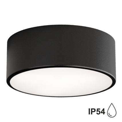Brilagi - LED RGBW ściemnialny plafon łazienkowy CLARE 1xE27/9W/230V 2700-6500K śr. 20 cm IP54 Wi‑Fi czarny