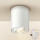 Brilagi - LED RGBW ściemnialna oprawa punktowa MIA 1xGU10/4,8W/230V 3000K 100x80 mm biała + pilot zdalnego sterowania
