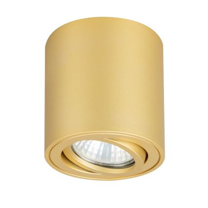 Brilagi - LED RGBW ściemnialna oprawa punktowa MIA 1xGU10/4,8W/230V 3000K 84x80 mm złota + zdalne sterowanie