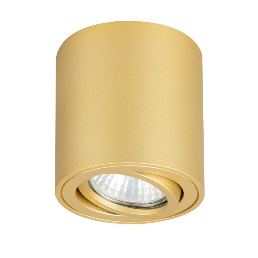Brilagi - LED RGBW ściemnialna oprawa punktowa MIA 1xGU10/4,8W/230V 3000K 84x80 mm złota + zdalne sterowanie