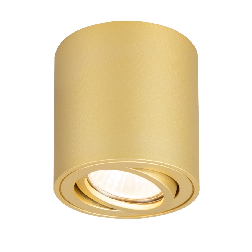 Brilagi - LED RGBW ściemnialna oprawa punktowa MIA 1xGU10/4,8W/230V 3000K 84x80 mm złota + zdalne sterowanie