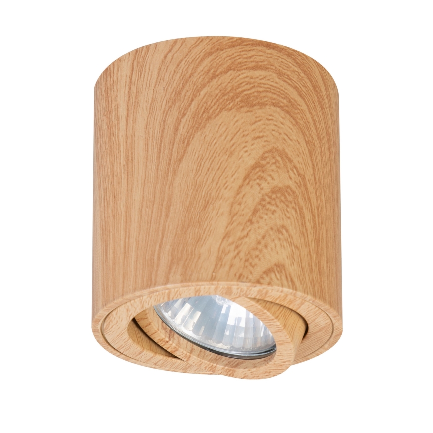 Brilagi - LED RGBW ściemnialna oprawa punktowa MIA 1xGU10/6W/230V 3000K 84x80 mm brązowa + pilot zdalnego sterowania