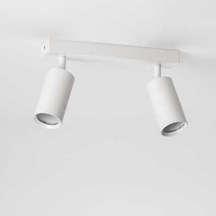 Brilagi - LED RGBW ściemnialna oprawa punktowa SELE 2x GU10/4,8W/230V 3000K biała + pilot zdalnego sterowania