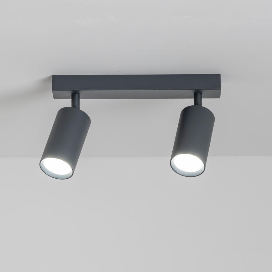 Brilagi - LED RGBW ściemnialna oprawa punktowa SELE 2xGU10/6,5W/230V 2700-6500K antracyt