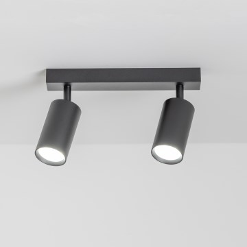 Brilagi - LED RGBW ściemnialna oprawa punktowa SELE 2xGU10/6,5W/230V 2700-6500K czarna