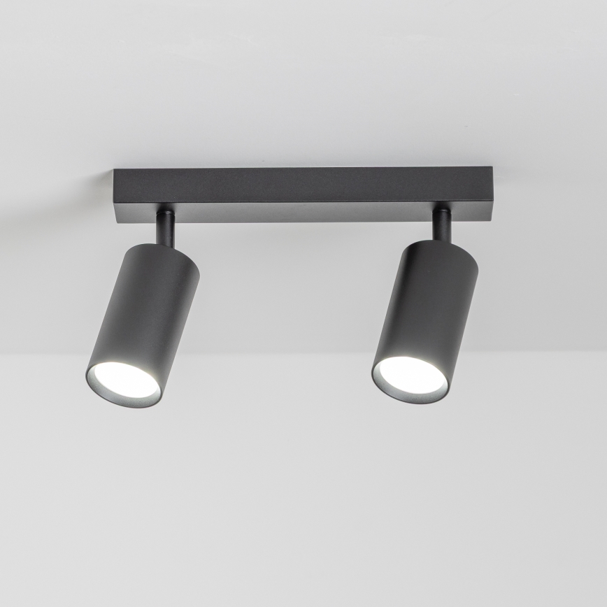 Brilagi - LED RGBW ściemnialna oprawa punktowa SELE 2xGU10/6,5W/230V 2700-6500K czarna