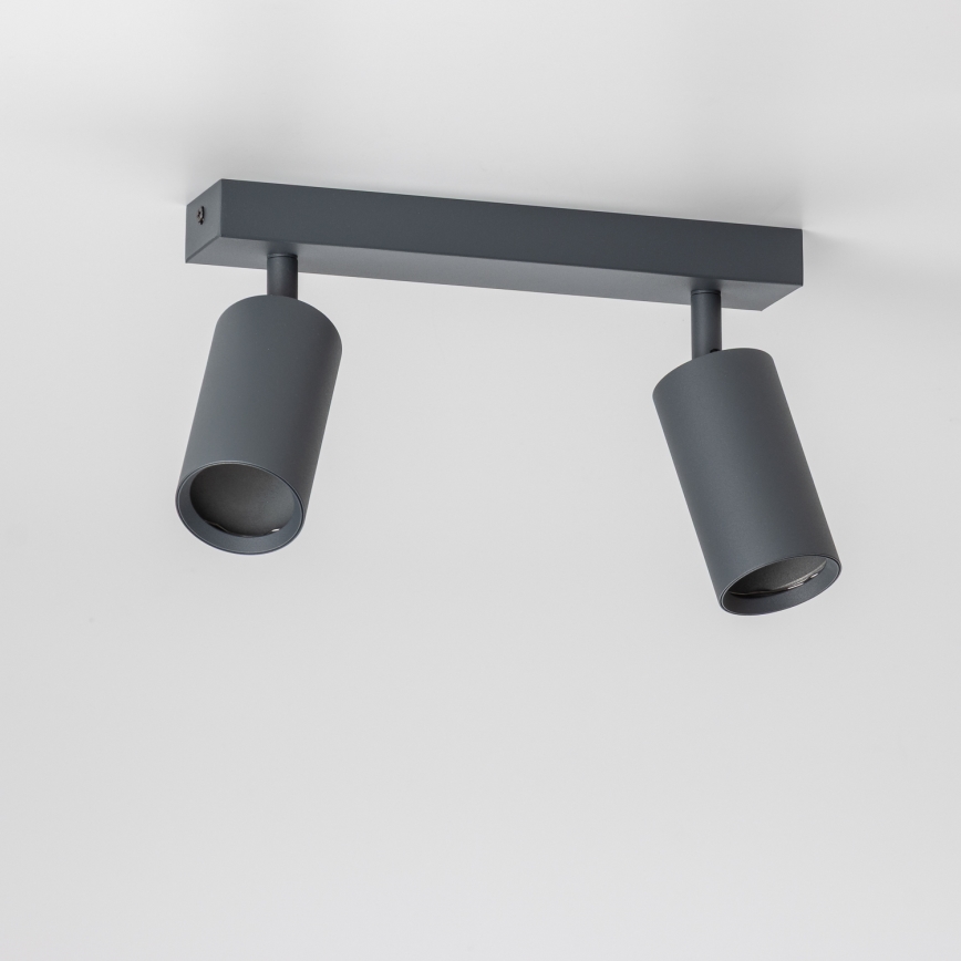 Brilagi - LED RGBW ściemnialna oprawa punktowa SELE 2xGU10/6W/230V 3000K antracyt + pilot zdalnego sterowania