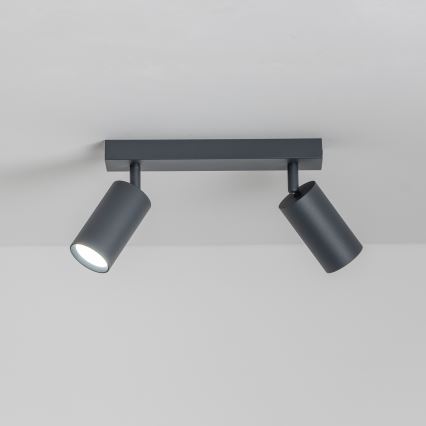 Brilagi - LED RGBW ściemnialna oprawa punktowa SELE 2xGU10/6W/230V 3000K antracyt + pilot zdalnego sterowania