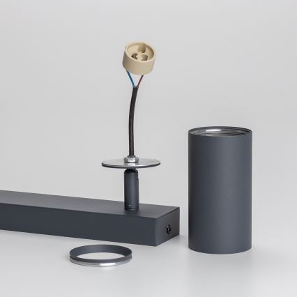 Brilagi - LED RGBW ściemnialna oprawa punktowa SELE 2xGU10/6W/230V 3000K antracyt + pilot zdalnego sterowania