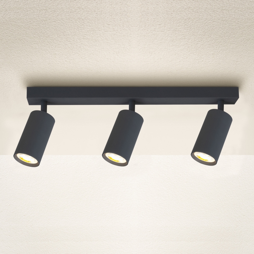 Brilagi - LED RGBW ściemnialna oprawa punktowa SELE 3xGU10/6,5W/230V 2700-6500K antracyt