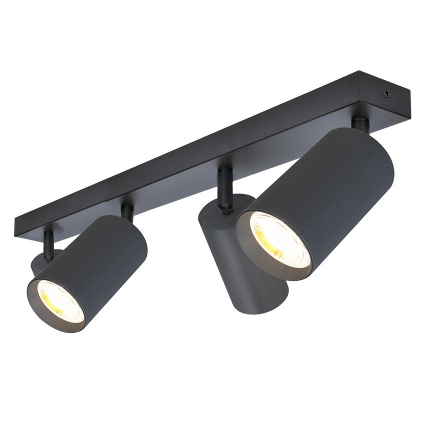 Brilagi - LED RGBW ściemnialna oprawa punktowa SELE 4xGU10/4,8W/230V 3000K antracyt + pilot zdalnego sterowania