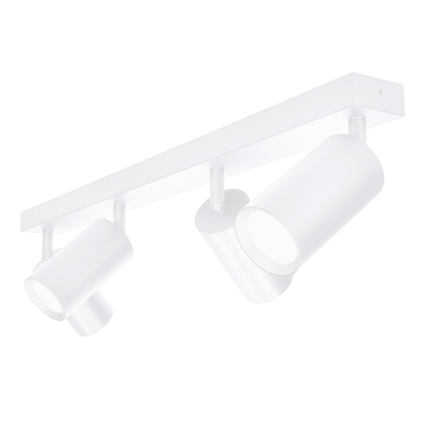 Brilagi - LED RGBW ściemnialna oprawa punktowa SELE 4xGU10/4,8W/230V 3000K biała + pilot zdalnego sterowania