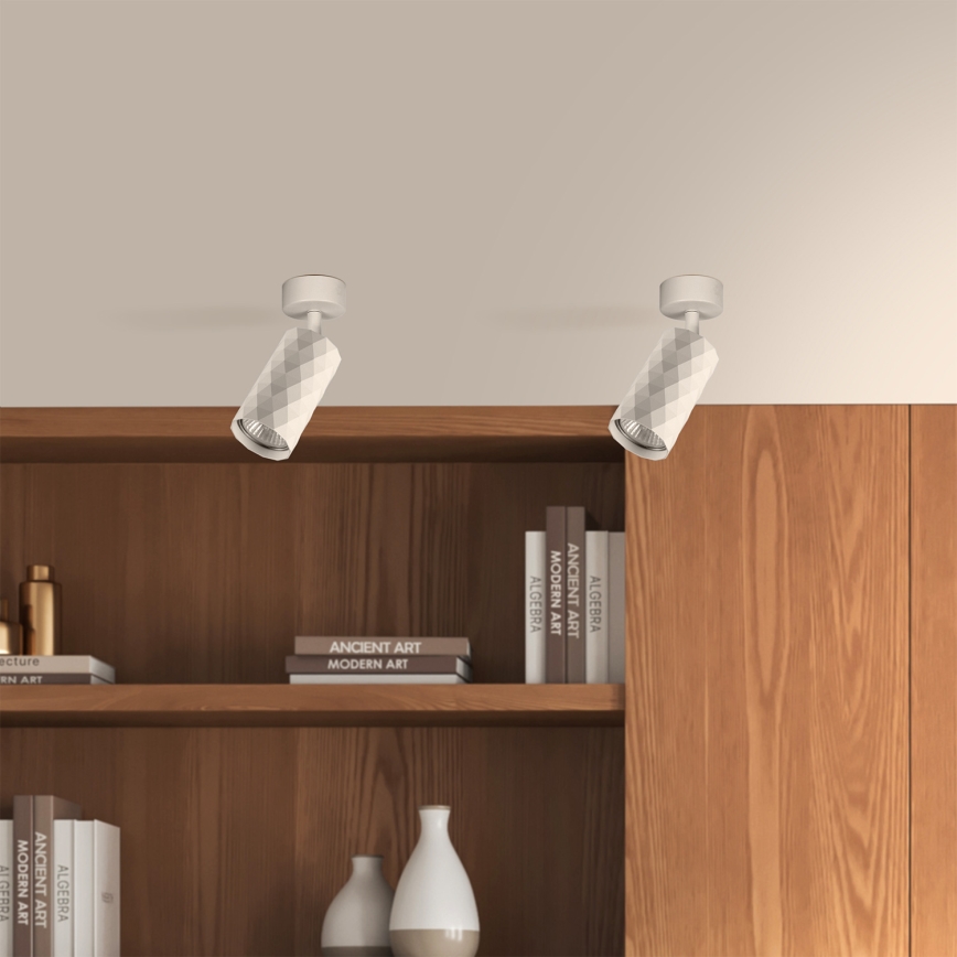 Brilagi - Ściemnialna oprawa punktowa LED RGBW SELE DIAMANT 1xGU10/4,8W/230V 3000K biała + pilot zdalnego sterowania