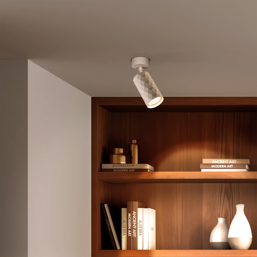 Brilagi - Ściemnialna oprawa punktowa LED RGBW SELE DIAMANT 1xGU10/4,8W/230V 3000K biała + pilot zdalnego sterowania