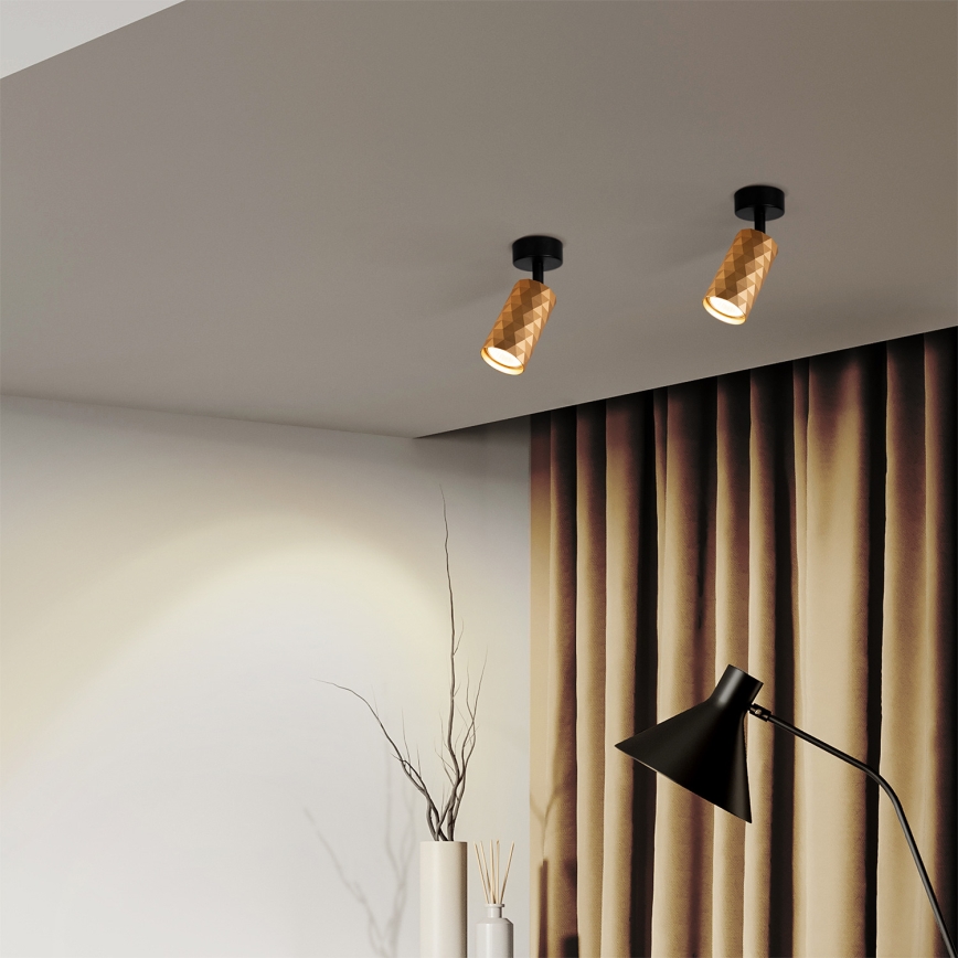 Brilagi - LED RGBW ściemnialna oprawa punktowa SELE DIAMANT 1xGU10/6,5W/230V Wi-Fi złota