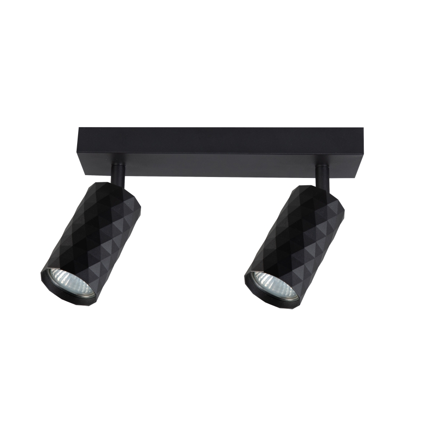 Brilagi - LED RGBW ściemnialna oprawa punktowa SELE DIAMANT 2xGU10/6W/230V 3000K czarna + pilot zdalnego sterowania