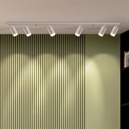 Brilagi - LED RGBW ściemnialna oprawa punktowa SELE DIAMANT 6xGU10/6,5W/230V 2700-6500K Wi-Fi biała